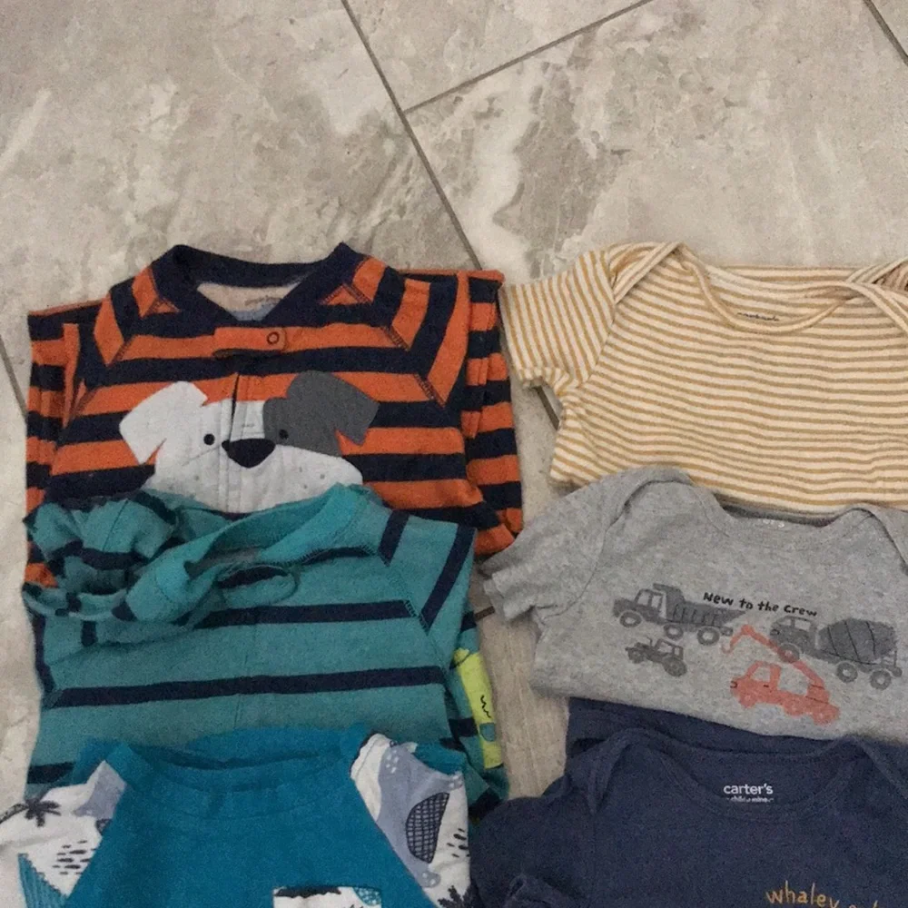 BABY BOY- Pjs and Tops Variety Pack | Bundle of Ten | 18 Months - 2T